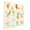 Les animaux de caricature - jouets de puzzle pour enfants
